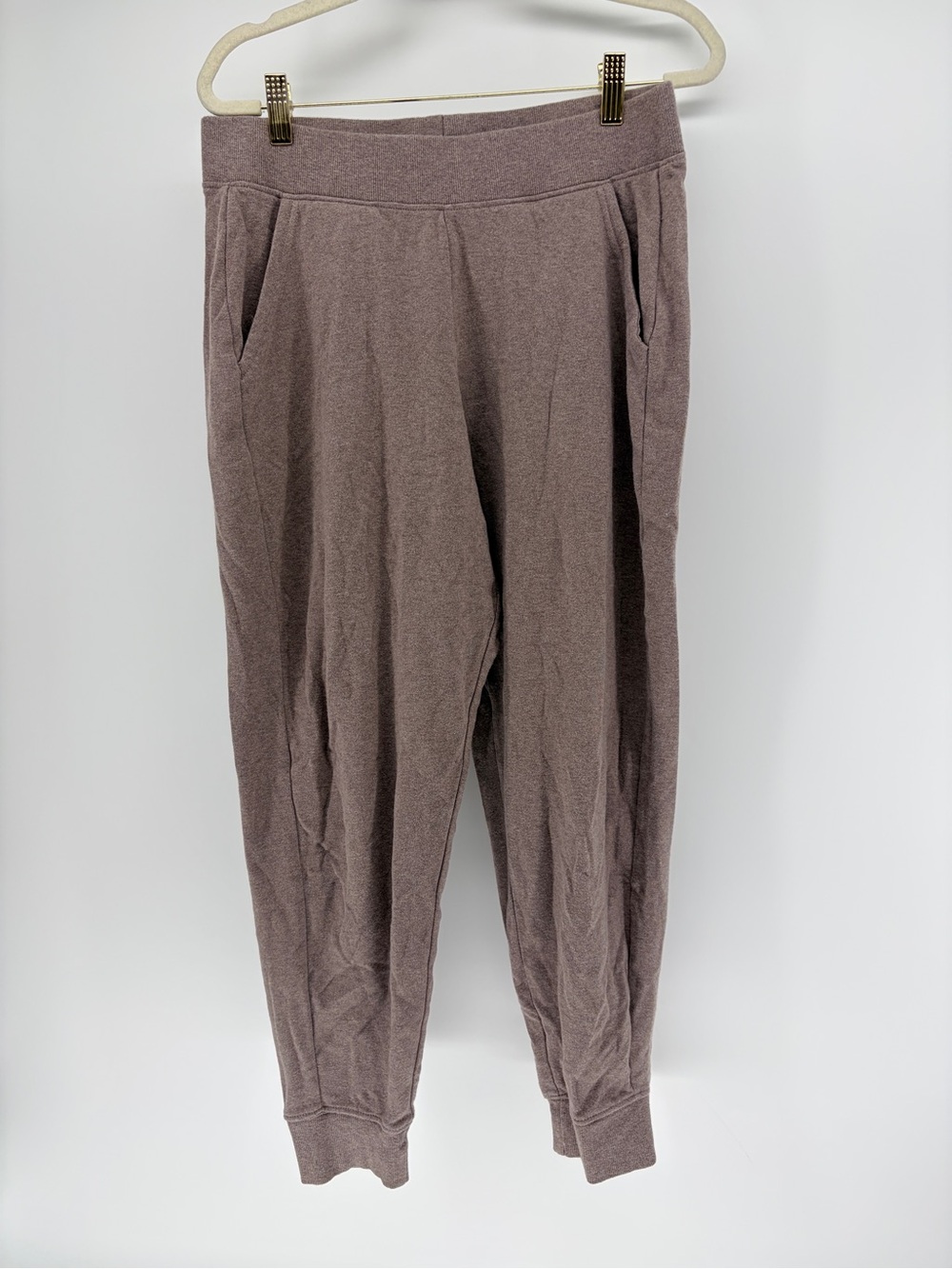 Pact Jogger Sweatpant Lounge Pants L Taupe